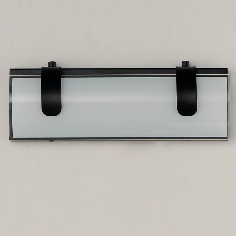 Clutch 13" LED Bath Vanity in Black