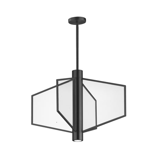Telstar 26" Wide LED Pendant in Black