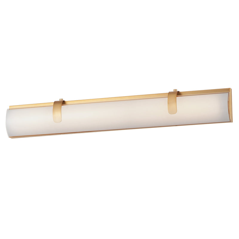 Clutch 30" LED Bath Vanity in Gold