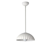 Basilica 14" 1-Light LED Pendant in Chaulk White