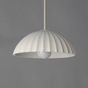 Basilica 14" 1-Light LED Pendant in Chaulk White