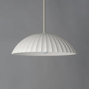 Basilica 19.5" 1-Light LED Pendant in Chaulk White
