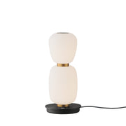 Soji Double Stack LED Table Lamp in Black / Gold