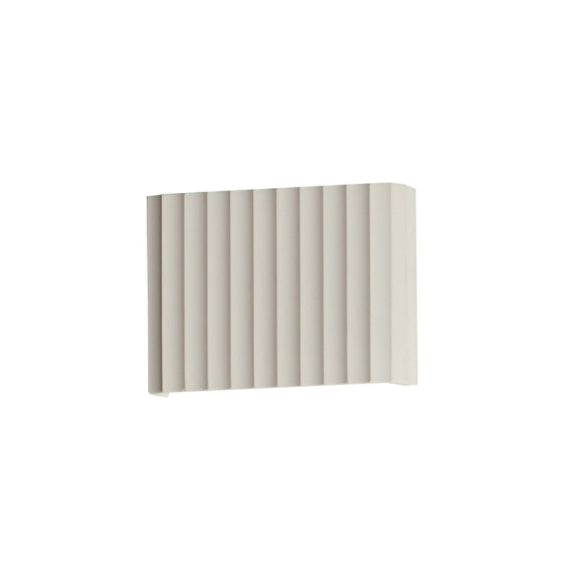 Delphi 9" LED Wall Sconce CCT Select in Chaulk White