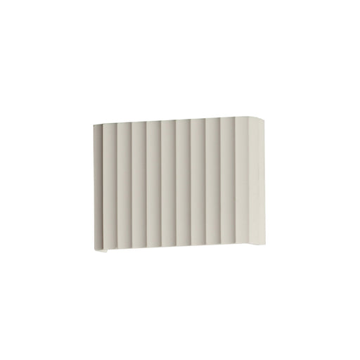 Delphi 9" LED Wall Sconce CCT Select in Chaulk White