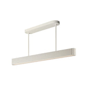Delphi 47" LED Pendant CCT Select in Chaulk White