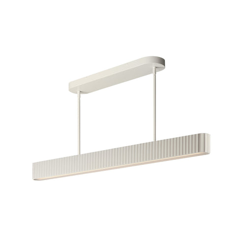 Delphi 47" LED Pendant CCT Select in Chaulk White