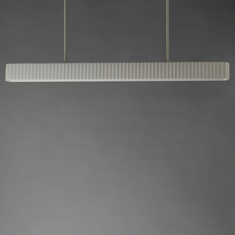 Delphi 47" LED Pendant CCT Select in Chaulk White