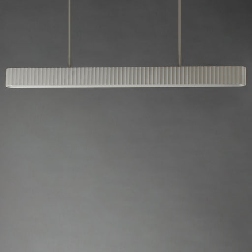 Delphi 47" LED Pendant CCT Select in Chaulk White