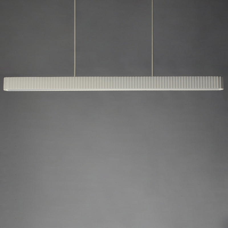 Delphi 61" LED Pendant CCT Select in Chaulk White