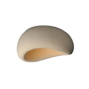 Moeraki 16" Flush Mount with LED Bulb in Oyster