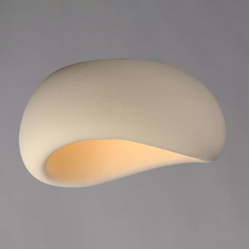 Moeraki 20" Flush Mount with LED Bulb in Oyster