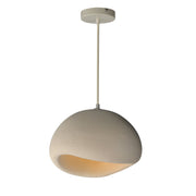 Moeraki 16" Pendant with LED Bulb in Oyster