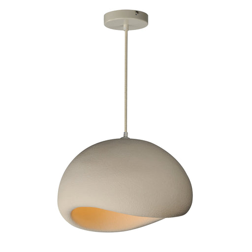 Moeraki 20" Pendant with LED Bulb in Oyster