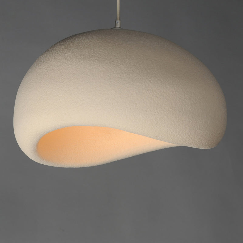 Moeraki 20" Pendant with LED Bulb in Oyster