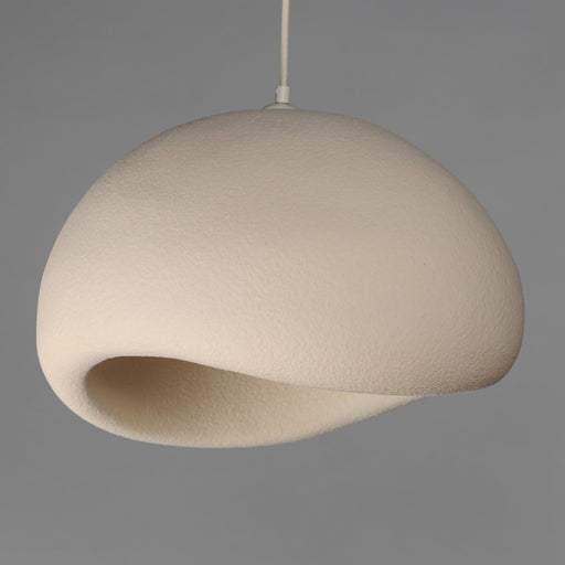 Moeraki 24" Pendant with LED Bulb in Oyster