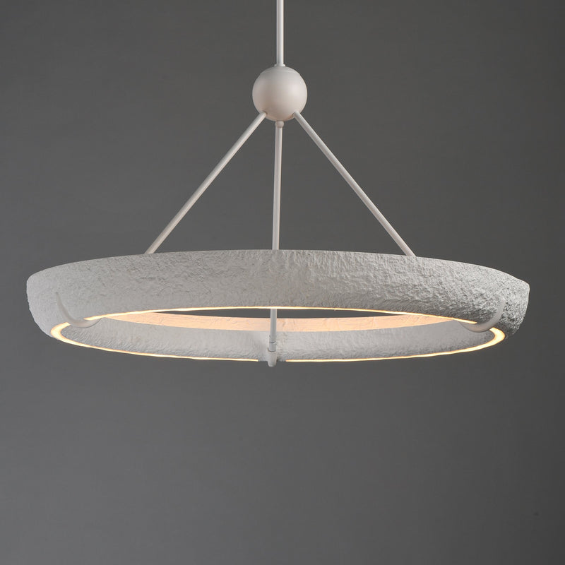Geist 36" LED Pendant in Textured White