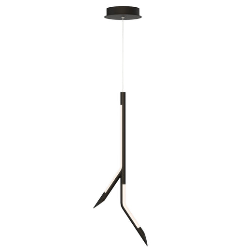 Scion 24" LED Pendant in Black