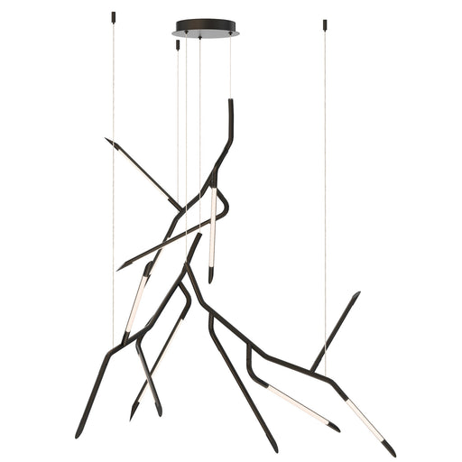 Scion 53" 3-Light LED Pendant in Black