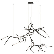 Scion 80" 3-Light LED Pendant in Black