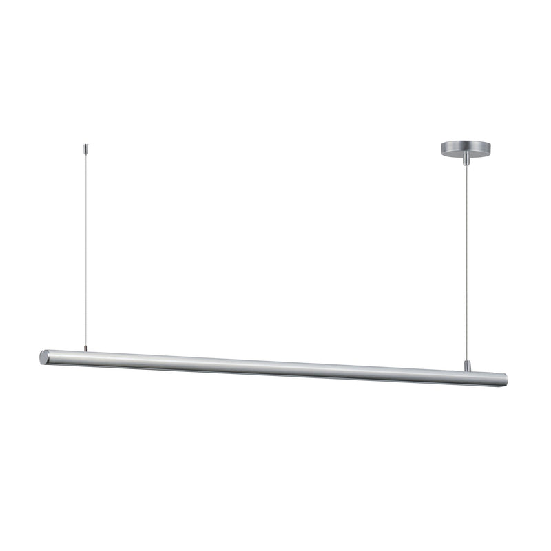 Continuum 48" LED Pendant in Satin Aluminum