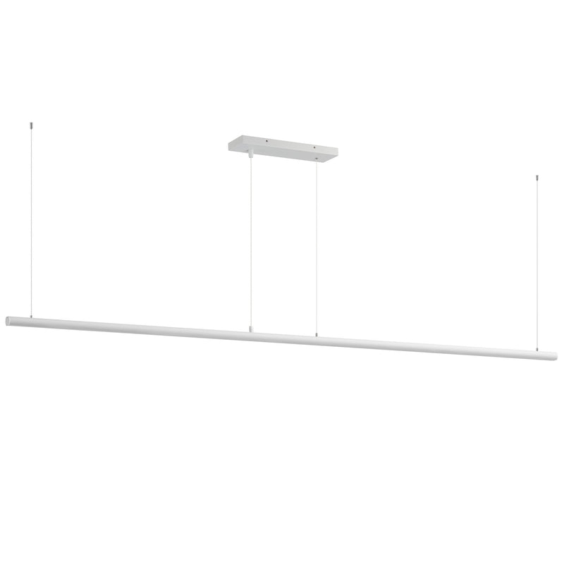 Continuum 96" LED Pendant in White
