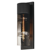 Smokestack Large LED Outdoor Wall Sconce in Black