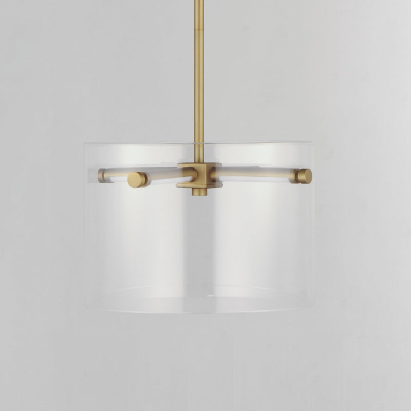 Polo 12" LED Pendant in Gold