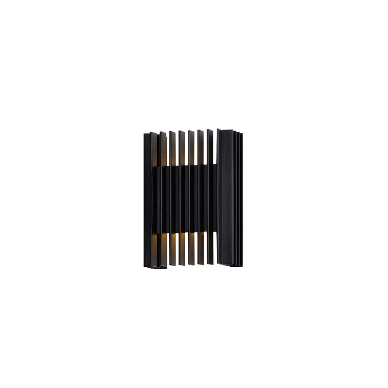 Rampart Small LED Outdoor Wall Sconce in Black