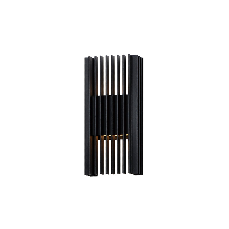 Rampart Medium LED Outdoor Wall Sconce in Black