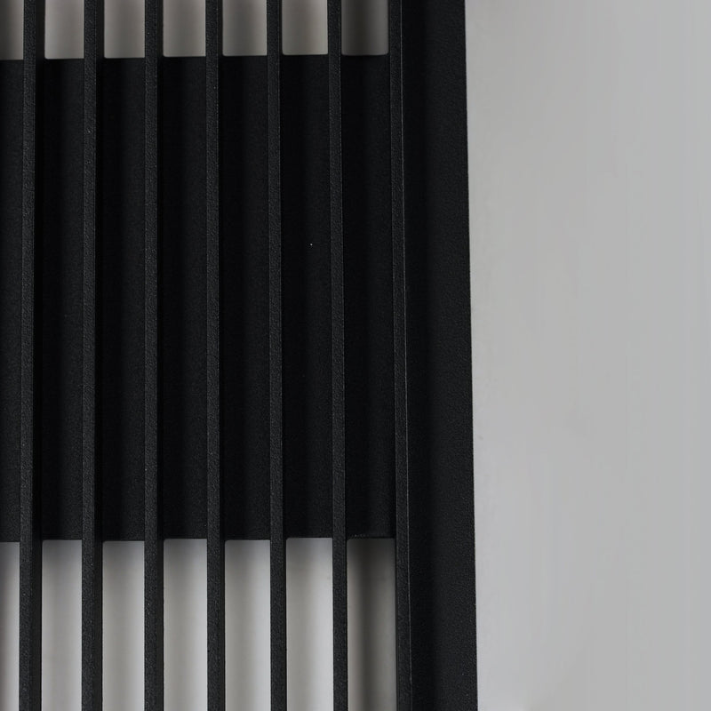 Rampart Large 14" LED Outdoor Wall Sconce in Black