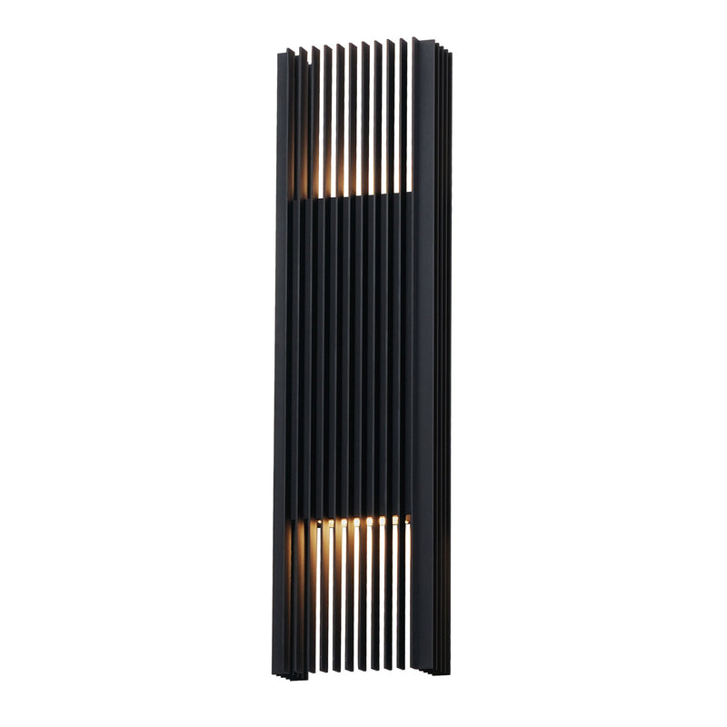Rampart Extra Large LED Outdoor Wall Sconce in Black