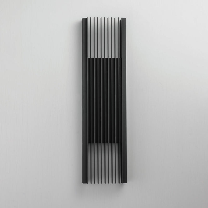 Rampart Extra Large LED Outdoor Wall Sconce in Black