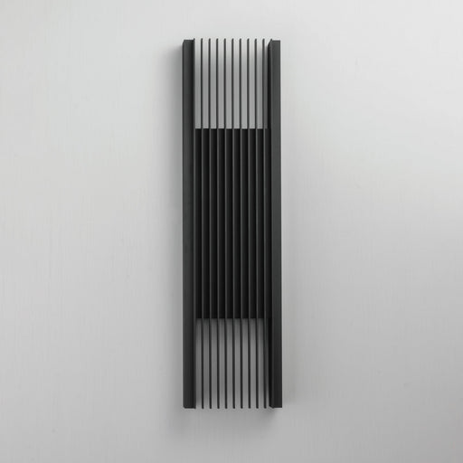 Rampart Extra Large LED Outdoor Wall Sconce in Black