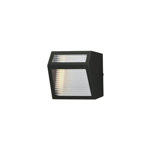 Totem Small Outdoor LED Sconce in Black