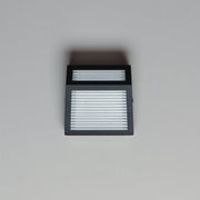 Totem Small Outdoor LED Sconce in Black