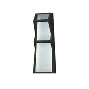 Totem 16" Outdoor LED Sconce in Black