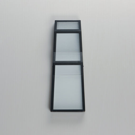 Totem 16" Outdoor LED Sconce in Black