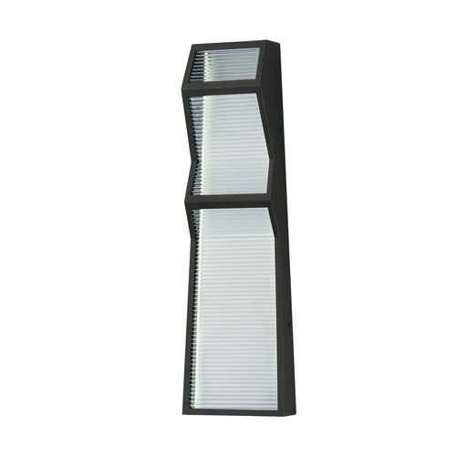 Totem 20" Outdoor LED Sconce in Black