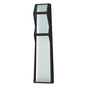 Totem 24" Outdoor LED Sconce in Black