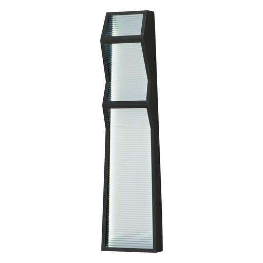 Totem 24" Outdoor LED Sconce in Black