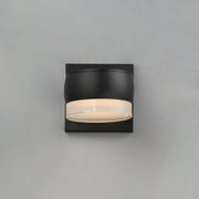 Modular Can 1-Light LED Outdoor Wall Sconce in Black