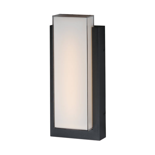 Tower Medium LED Outdoor Wall Sconce in Black