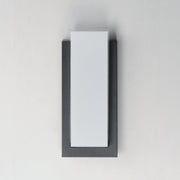 Tower Medium LED Outdoor Wall Sconce in Black