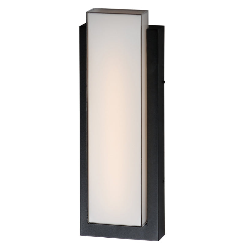 Tower Large LED Outdoor Wall Sconce in Black