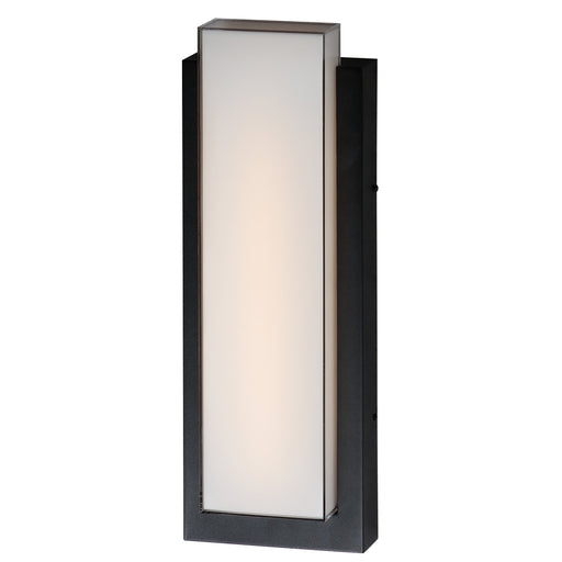 Tower Large LED Outdoor Wall Sconce in Black