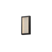 Highlander 12" LED Outdoor Wall Sconce in Black