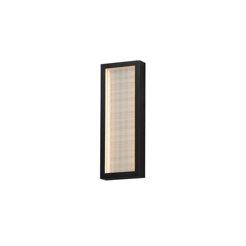 Highlander 16" LED Bath Vanity Light in Black