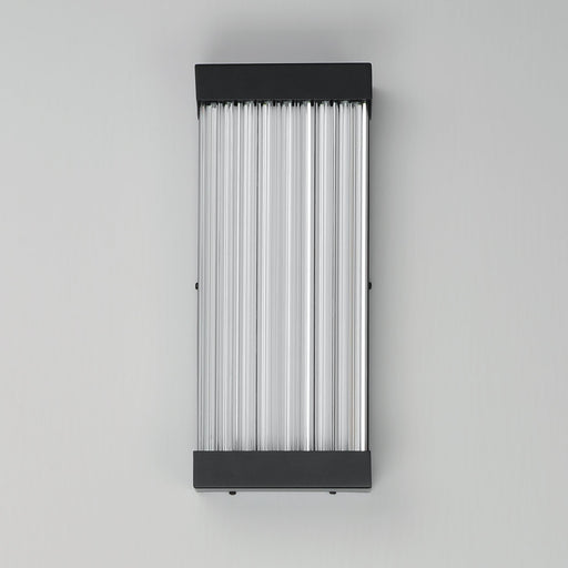 Acropolis 14" LED Outdoor Sconce in Black