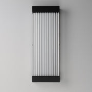 Acropolis 22" LED Outdoor Sconce in Black